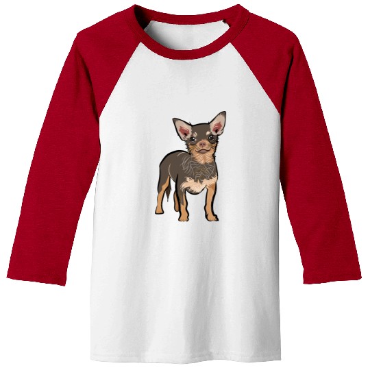 Brown chihuahua dog | chihuahua dog lover Baseball Tees