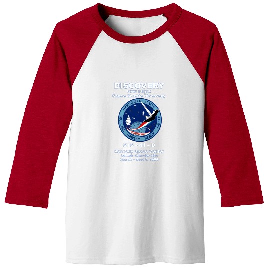 NASA Space Shuttle STS-41-D Vintage Crew Baseball Tees