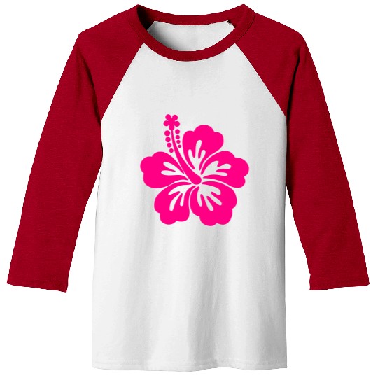 hibiscus - flower - hawaii Baseball Tees