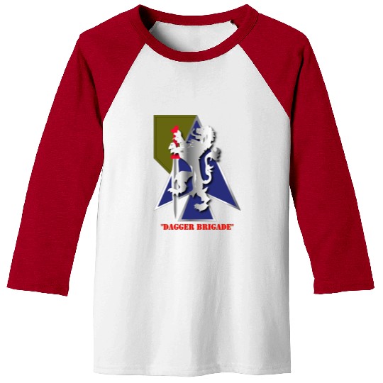 Army 2nd Bde Combat Tm Dagger Brigade 1st ID Baseball Tees