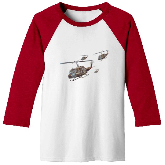 Army Helicopter Assault Baseball Tees