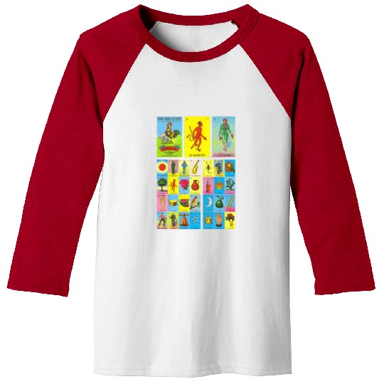 Loteria Mexican Baseball Tees