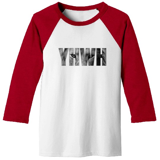 YHWH Yahweh God Lion Gift Baseball Tees