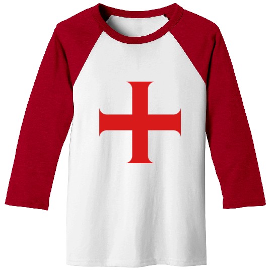 Knights Templar Cross Baseball Tees