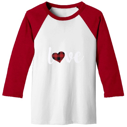 2020 Love Heart Graphic Baseball Tees