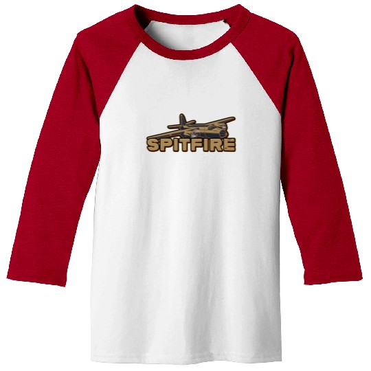SPITFIRE SUPERMARINE WW2 FIGHTER PLANE Gift Baseball Tees