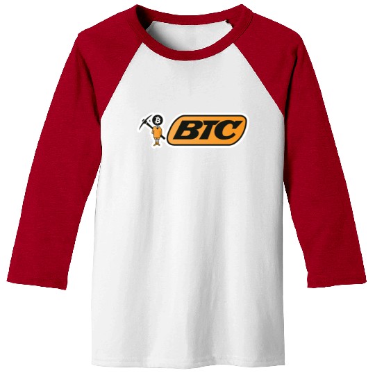 BTC - BITCOIN Baseball Tees