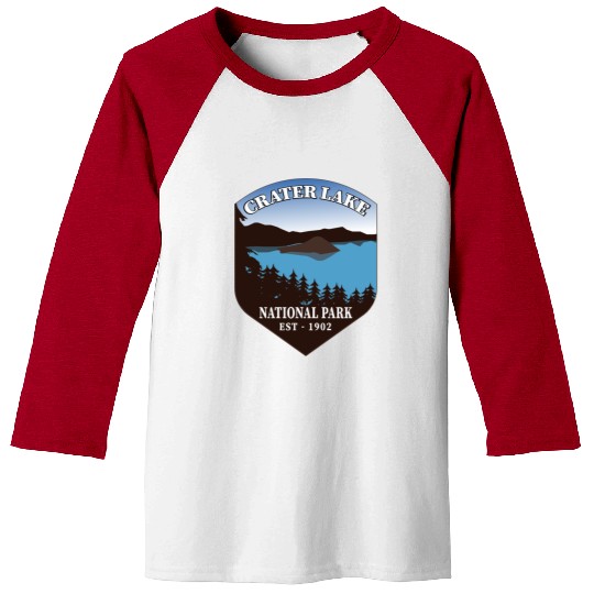 Crater Lake National Park Baseball Tees