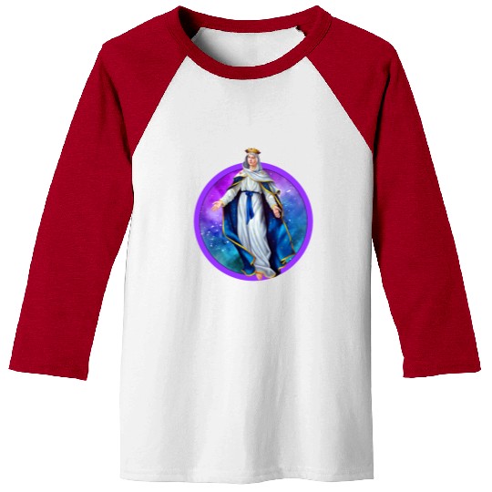 Mary Our Lady of Perpetual Help Mother of God Baseball Tees