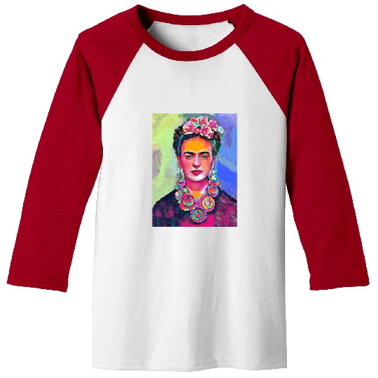 Frida Kahlo Baseball Tees