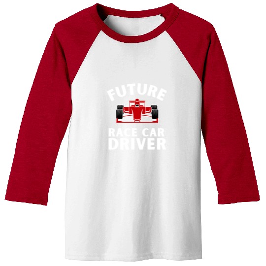 Racing Race Car Driver And Muscle Car Baseball Tees