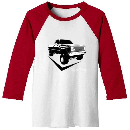 Squarebody Classic Square Body Truck Baseball Tees