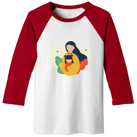 I Love You, Mama & Baby Baseball Tees, Mommy and Me Baseball Tees