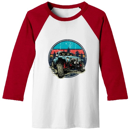 Jeep Offroad Baseball Tees