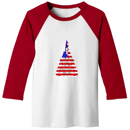 United States F 14 Tomcat Flag Baseball Tees