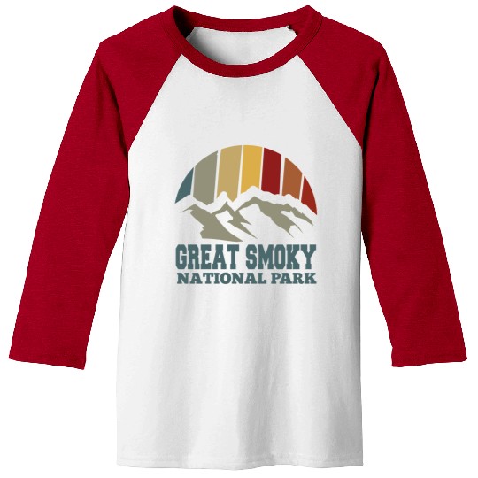 great smoky mountain national park Baseball Tees