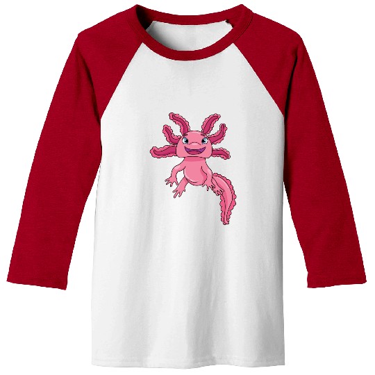 Axolotl Baseball Tees