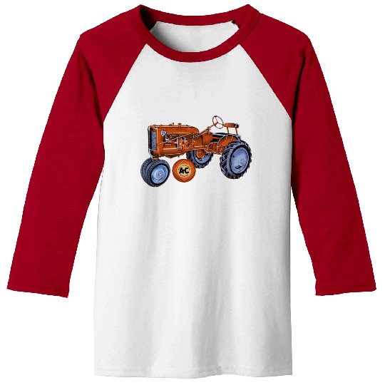 Allis Chalmers Tractor USA Baseball Tees
