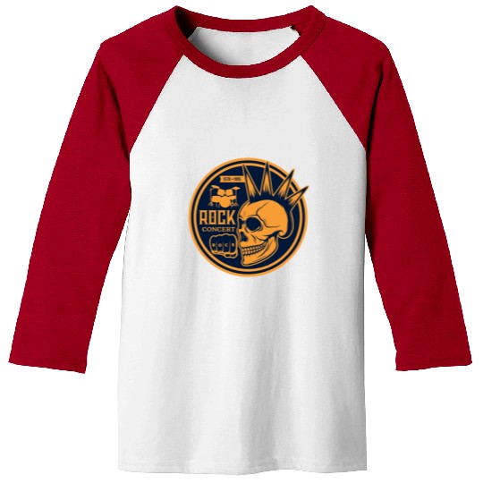 Heavy rock and punk music Baseball Tees