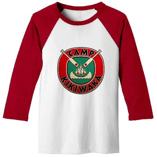Vintage Camp Kikiwaka Logo Baseball Tees