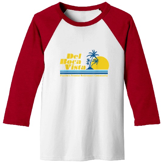 Del Boca Vista Retirement Community Funny No 2376 Baseball Tees