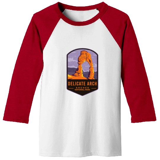 Delicate Arch Arches National Park Baseball Tees