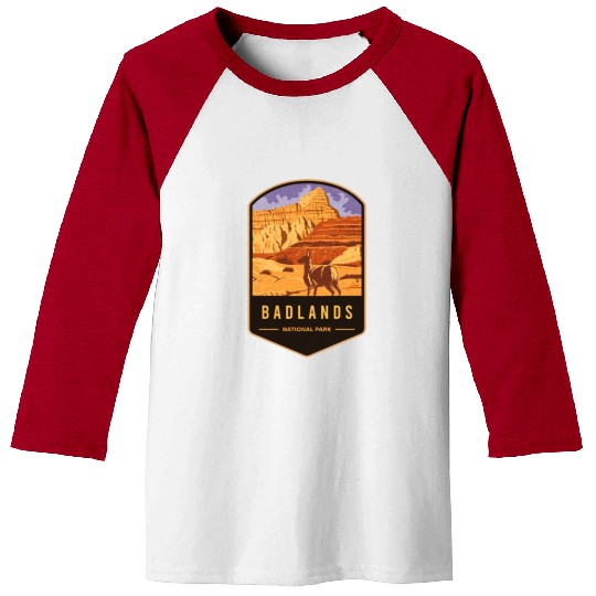 Badlands National Park Baseball Tees