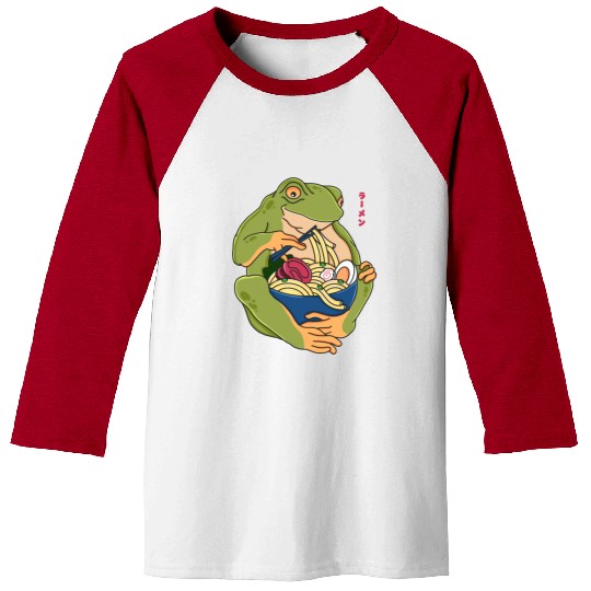 Toad Japanese Ramen Baseball Tees