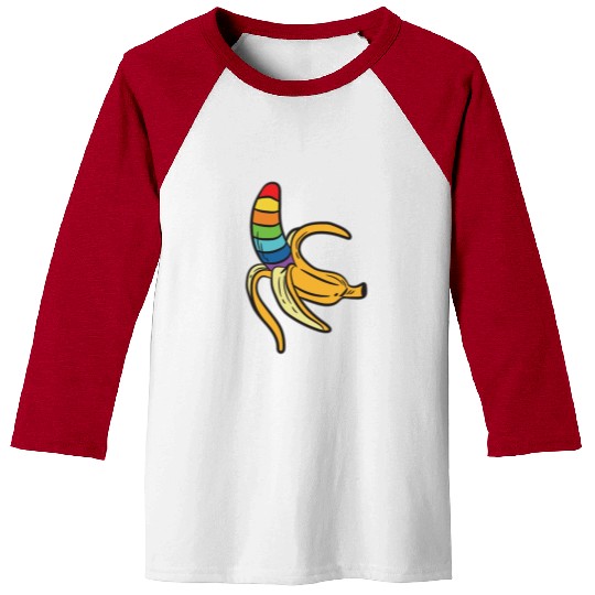 Gay Banana LGBTQ Pride Baseball Tees