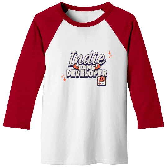 indie game developer Baseball Tees