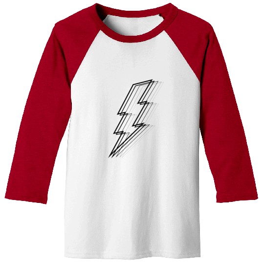 Lightning Bolt Baseball Tees