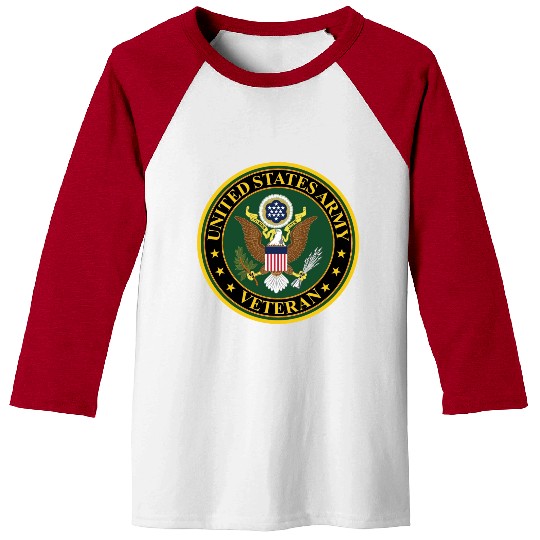 Army US Army Veteran Baseball Tees