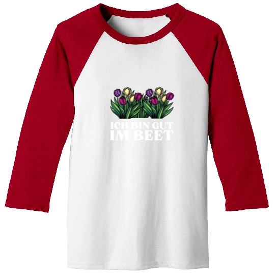 My Comfort Zone Garden Gardening German Baseball Tees