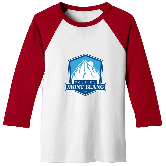 Tour du Mont Blanc Baseball Tees
