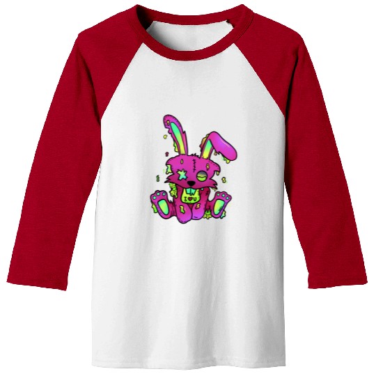 Toxic Bunny Baseball Tees