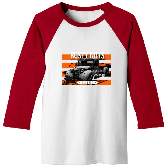 Rusty Nuts Classic Baseball Tees