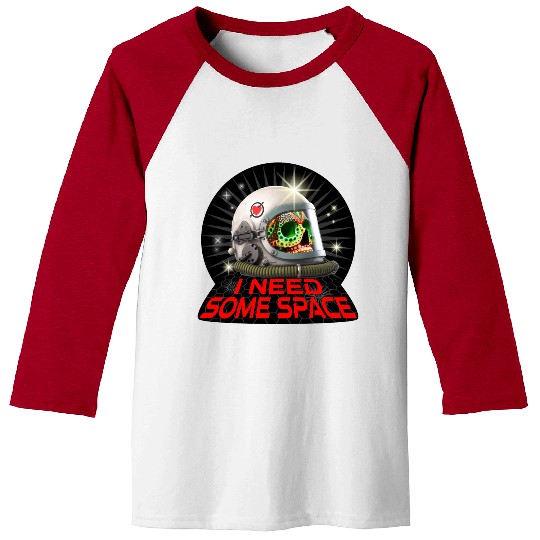 I Need Some Space Astronaut Skull Baseball Tees