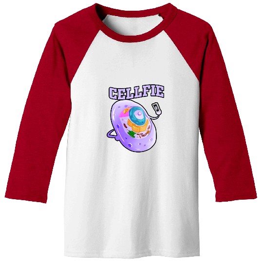 Microbiology Virus Gene Biology Teacher - Cellfie Baseball Tees