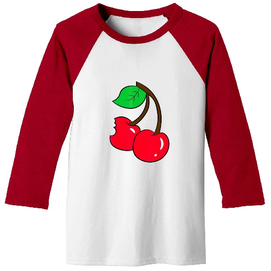 Funny Cherry Lover Cherries Baseball Tees