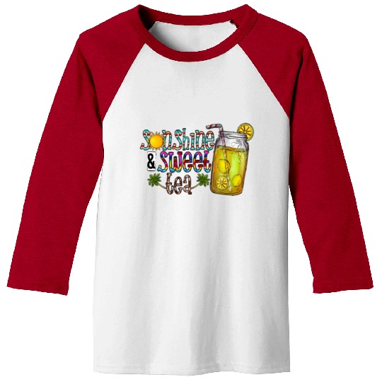 Sunshine Sweet Tea Baseball Tees