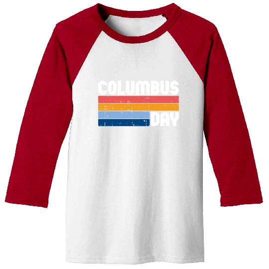 Columbus Day Italian Pride Baseball Tees