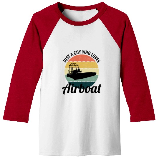 Airboat Fanboat Airboating Planeboat Swamp boat Baseball Tees