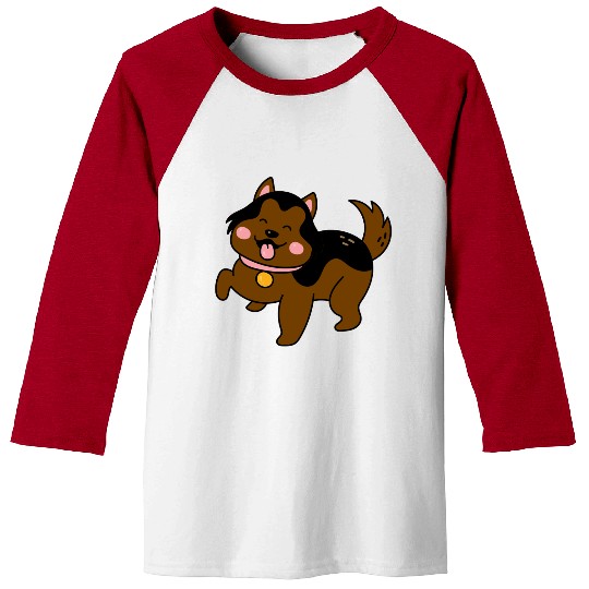 Cute Puppy Baseball Tees