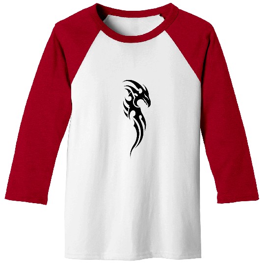 tribal dragon Baseball Tees