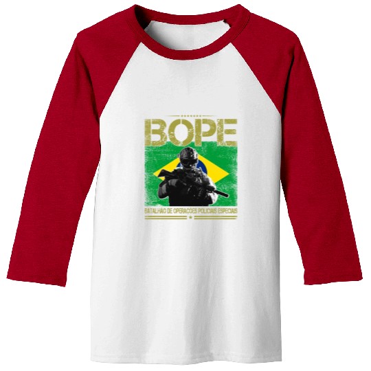 BOPE Brazil Police Special Forces Baseball Tees