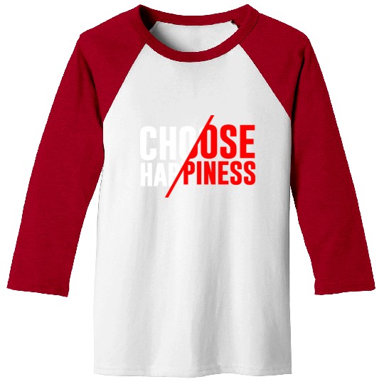 Choose Happiness Baseball Tees