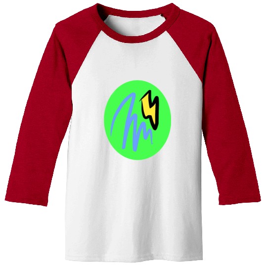 Tornado and Thunder design Baseball Tees