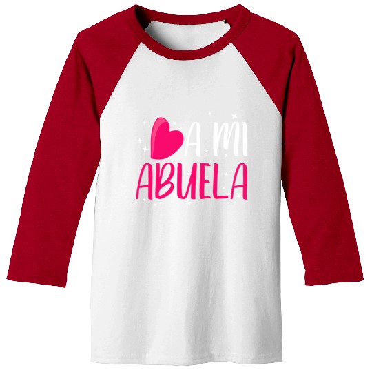 Quiero a mi Abuela grandma granny gift Baseball Tees