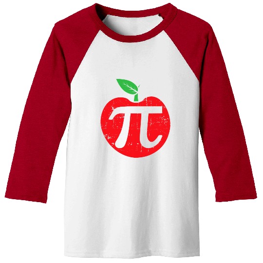 Pi Day Apple Pie Pun 3 14 Cute Math Lover Teacher Baseball Tees