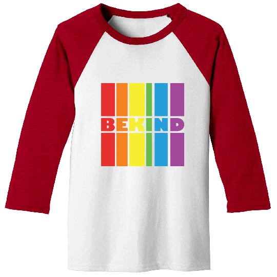 LBGT Flag Gay Pride Human Baseball Tees